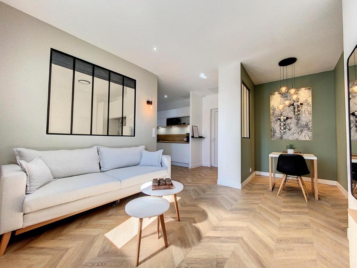 Appartchic - Appartement Standing - Plein Centre & Parking Prive 克雷翁 外观 照片