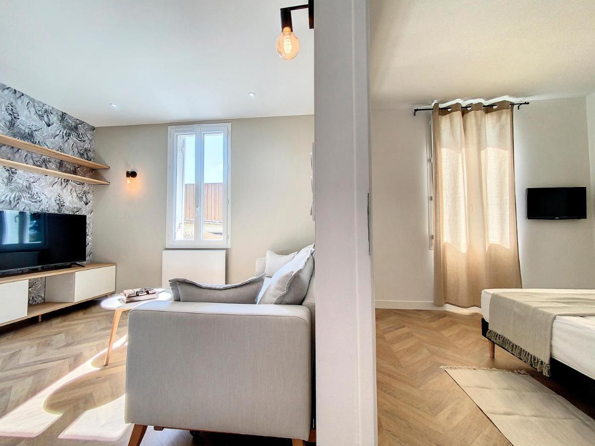 Appartchic - Appartement Standing - Plein Centre & Parking Prive 克雷翁 外观 照片