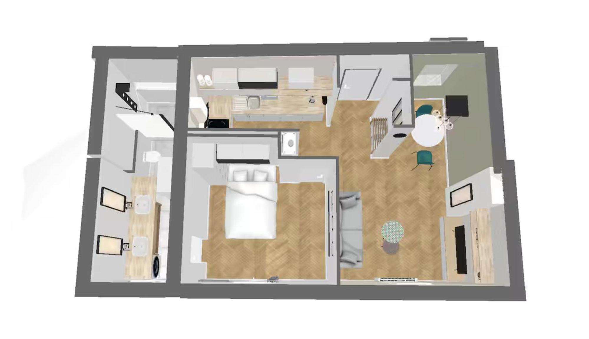Appartchic - Appartement Standing - Plein Centre & Parking Prive 克雷翁 外观 照片